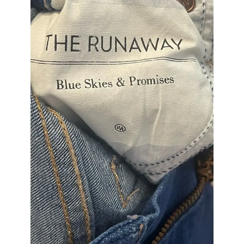 Mother The Runaway Bootcut Jeans Low Rise Stretch Dark Skies Suede Y2k Retro 24